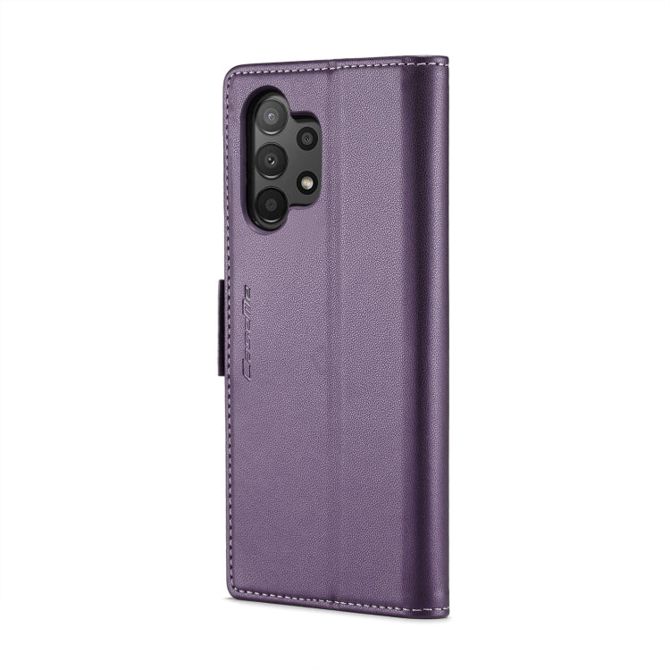 For Samsung Galaxy A13 4G/5G/A04s/A04/M13 5G CaseMe 023 Butterfly Buckle Litchi Texture RFID Anti-theft Leather Phone Case(Pearly Purple) - Galaxy Phone Cases by CaseMe | Online Shopping UK | buy2fix