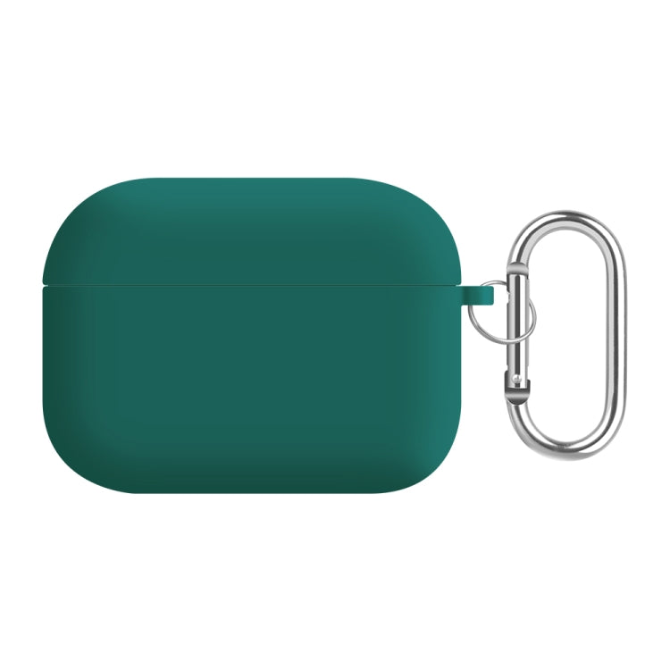 For AirPods 3 PC Lining Silicone Bluetooth Earphone Protective Case(Dark Green) - For AirPods 3 by buy2fix | Online Shopping UK | buy2fix