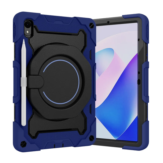 For Huawei MatePad 11 2023 Armor Contrast Color Silicone + PC Tablet Case(Navy Blue) - Huawei by buy2fix | Online Shopping UK | buy2fix