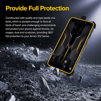 For Ulefone Armor X12 Pro Ulefone Back Clip Phone Case with Carabiner(Black) - Ulefone Cases by Ulefone | Online Shopping UK | buy2fix