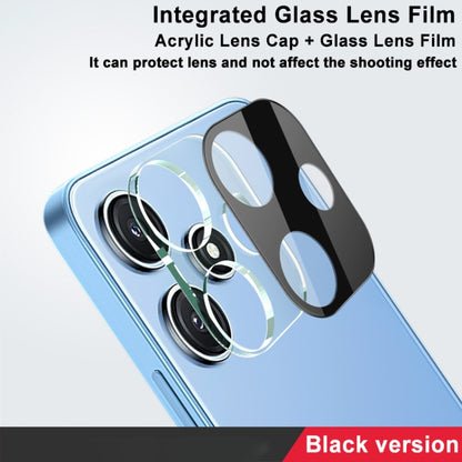 For Xiaomi Redmi 12 5G Global/Note 12R 5G imak High Definition Integrated Glass Lens Film Black Version - For Xiaomi by imak | Online Shopping UK | buy2fix