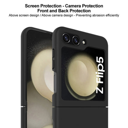 For Samsung Galaxy Z Flip5 IMAK JS-2 Series Colorful PC Case(Yellow) - Galaxy Z Flip4 5G Cases by imak | Online Shopping UK | buy2fix