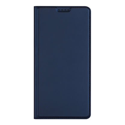 For Honor 100 DUX DUCIS Skin Pro Series Flip Leather Phone Case(Blue) - Honor Cases by DUX DUCIS | Online Shopping UK | buy2fix