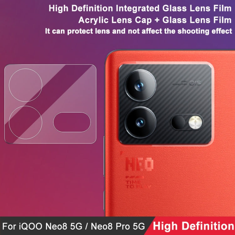 For vivo iQOO Neo8 5G / Neo8 Pro 5G imak High Definition Integrated Glass Lens Film - For Vivo by imak | Online Shopping UK | buy2fix