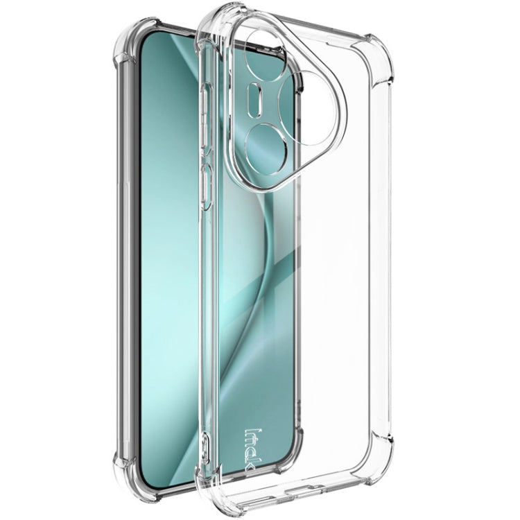 For Huawei Pura 70 imak Shockproof Airbag TPU Phone Case(Transparent) - Huawei Cases by imak | Online Shopping UK | buy2fix