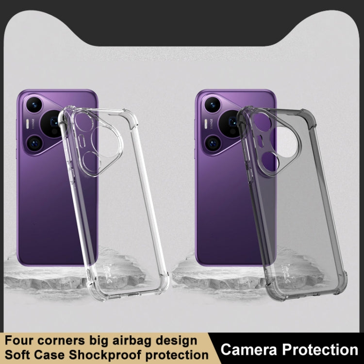 For Huawei Pura 70 Pro / 70 Pro+ imak Shockproof Airbag TPU Phone Case(Transparent) - Huawei Cases by imak | Online Shopping UK | buy2fix