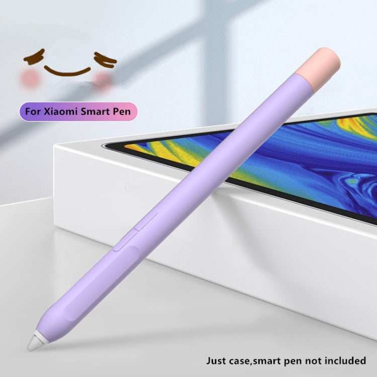 For Xiaomi Inspired II Stylus Pen Contrast Color Protective Case(Lavender) - Pencil Accessories by buy2fix | Online Shopping UK | buy2fix