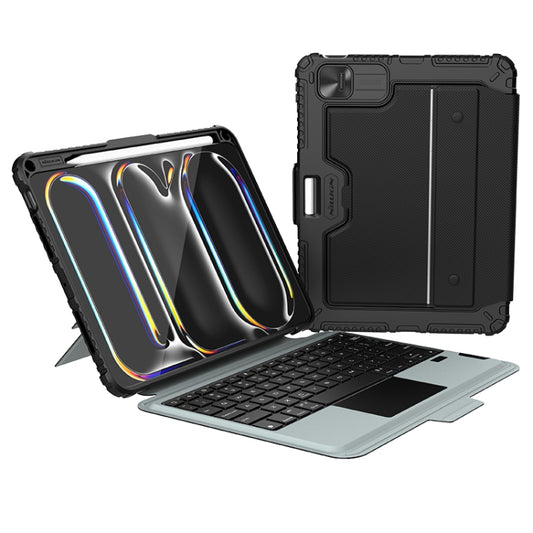 For iPad Pro 11 2024 Nillkin Bumper Combo Keyboard Case with Backlight - For iPad Pro by NILLKIN | Online Shopping UK | buy2fix