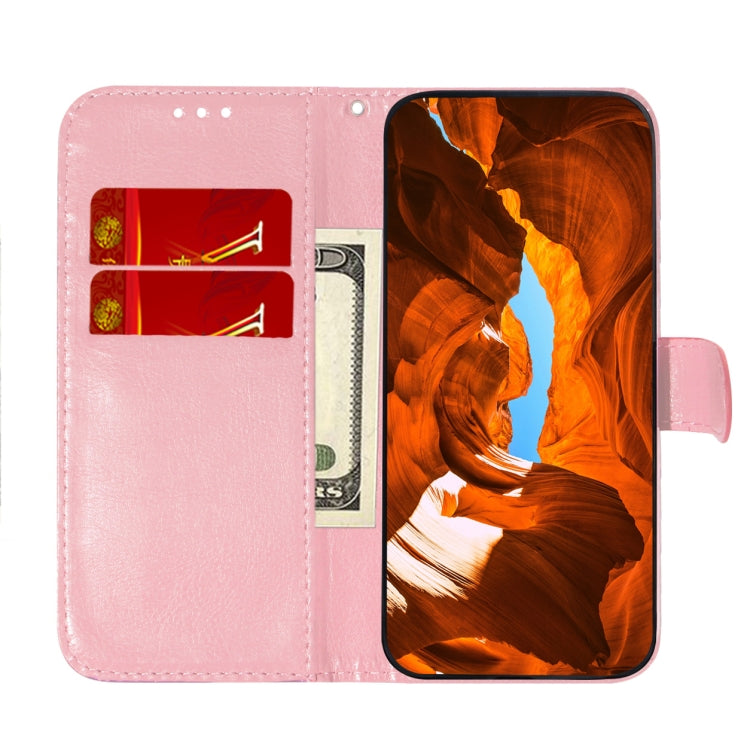 For Xiaomi Poco M6 Pro 4G Colorful Magnetic Buckle Leather Phone Case(Pink) - Xiaomi Cases by buy2fix | Online Shopping UK | buy2fix