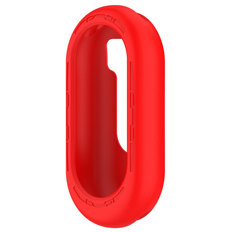 For Xiaomi Mi Band 8 Pure Color Silicone Watch Protective Case(Red) - Watch Cases by buy2fix | Online Shopping UK | buy2fix