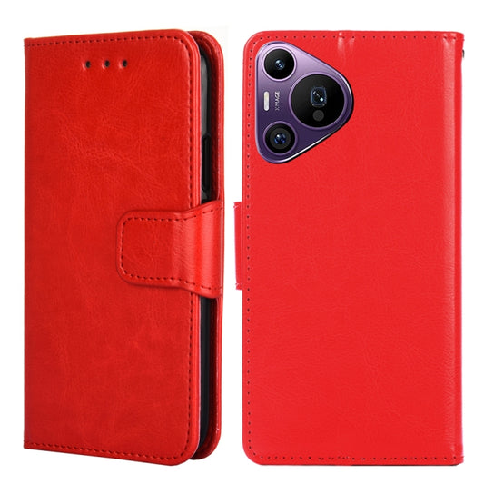 For Huawei Pura 70 Pro / 70 Pro+ 5G Crystal Texture Leather Phone Case(Red) - Huawei Cases by buy2fix | Online Shopping UK | buy2fix