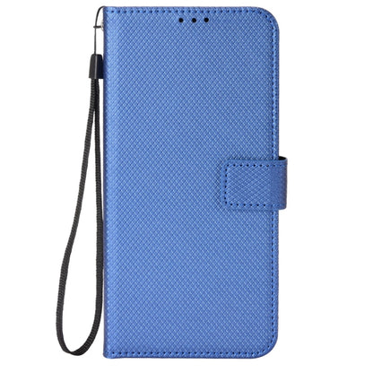 For Ulefone Note 16 Pro Diamond Texture Leather Phone Case(Blue) - Ulefone Cases by buy2fix | Online Shopping UK | buy2fix