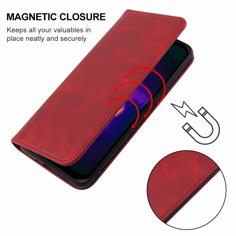 For Ulefone Armor 11T 5G / 11 5G Magnetic Closure Leather Phone Case(Red) - Ulefone Cases by buy2fix | Online Shopping UK | buy2fix