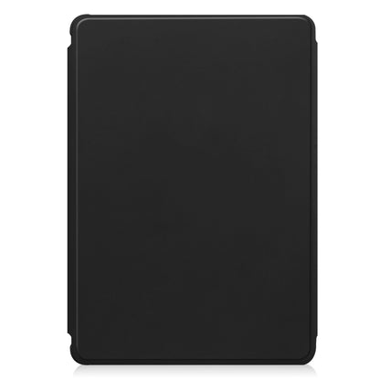 For Samsung Galaxy Tab S9 360 Rotation Transparent Smart Leather Case with Keyboard(Black) - Galaxy Tab S9 Cases by buy2fix | Online Shopping UK | buy2fix