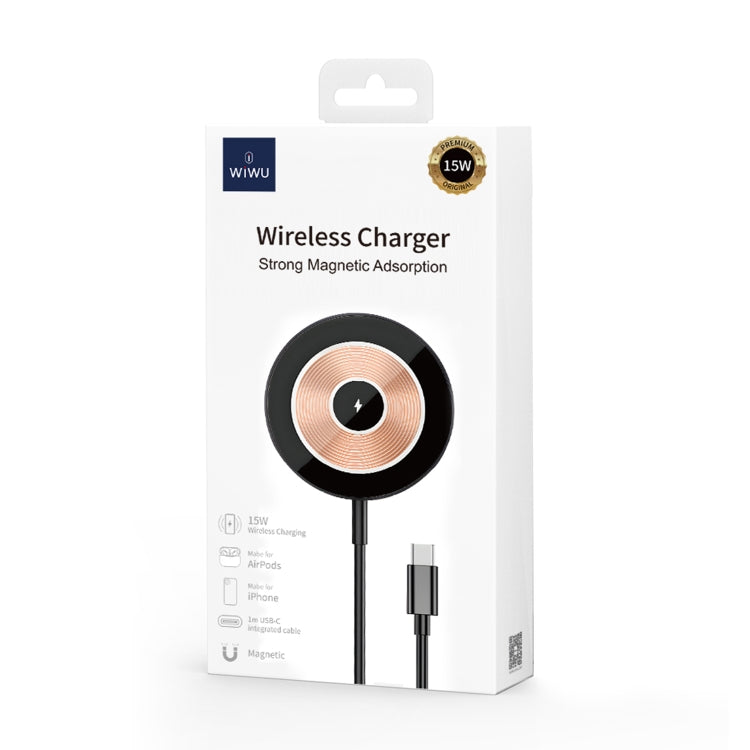 WIWU Wi-W007 15W Magnetic Wireless Charger - Wireless Charger by WIWU | Online Shopping UK | buy2fix