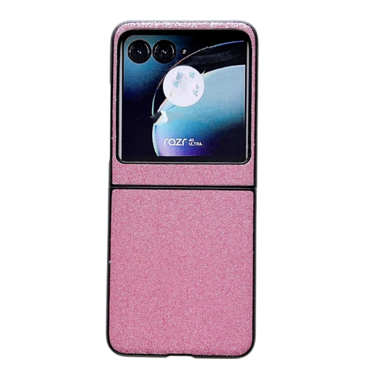 For Motorola Razr 40 Ultra Gradient Color Glitter Shockproof Protective Phone Case(Purple) - Motorola Cases by buy2fix | Online Shopping UK | buy2fix