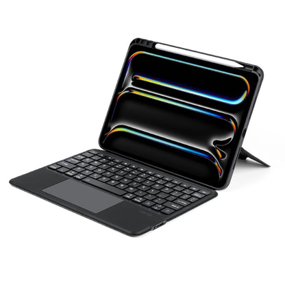 For iPad Pro 11 2024 DUX DUCIS DK Series Magnetic Wireless Bluetooth Keyboard Tablet Case(Black) - For iPad Pro by DUX DUCIS | Online Shopping UK | buy2fix