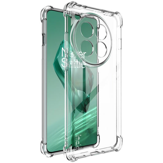 For OnePlus 12 5G imak Shockproof Airbag TPU Phone Case(Transparent) - OnePlus Cases by imak | Online Shopping UK | buy2fix