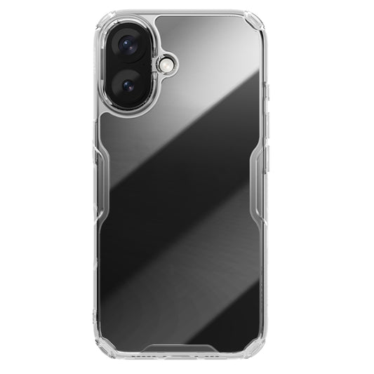 For iPhone 16 Plus NILLKIN Ultra Clear PC + TPU Phone Case(Transparent) - iPhone 16 Plus Cases by NILLKIN | Online Shopping UK | buy2fix