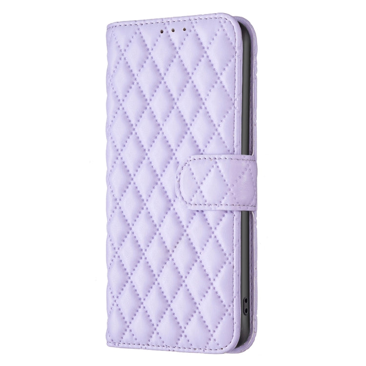 For Honor 90 Lite/X50i Diamond Lattice Wallet Flip Leather Phone Case(Purple) - Honor Cases by buy2fix | Online Shopping UK | buy2fix