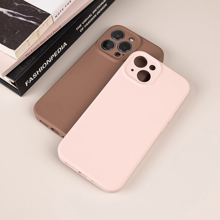 For iPhone 16 Pro Pure Color Liquid Silicone Fine Pore Phone Case(White) - iPhone 16 Pro Cases by buy2fix | Online Shopping UK | buy2fix