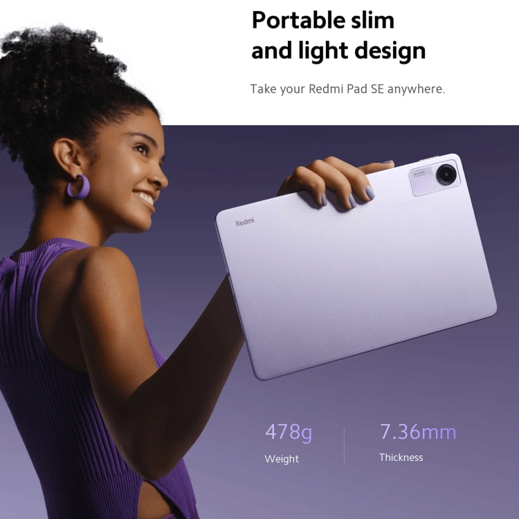 Xiaomi Redmi Pad SE 11 inch, 8GB+256GB, MIUI Pad 14 OS Qualcomm Snapdragon 680 Octa Core, Not Support Google Play(Green) - Other by Xiaomi | Online Shopping UK | buy2fix