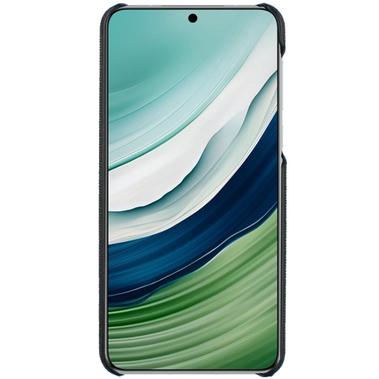 For Huawei Mate 60 imak Ruiyi Series Cloth Texture PU + PC Phone Case(Black) - Huawei Cases by imak | Online Shopping UK | buy2fix