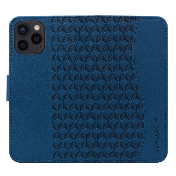 For iPhone 16 Pro Max Business Diamond Buckle Leather Phone Case with Lanyard(Royal Blue) - iPhone 16 Pro Max Cases by buy2fix | Online Shopping UK | buy2fix