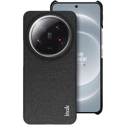 For Xiaomi 14 Ultra 5G imak Ruiyi Series Cloth Texture PU + PC Phone Case(Black) - 14 Ultra Cases by imak | Online Shopping UK | buy2fix