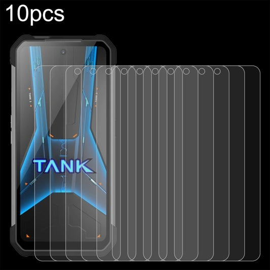 For Unihertz Tank 3 Pro 8849 10pcs 0.26mm 9H 2.5D Tempered Glass Film - Others by buy2fix | Online Shopping UK | buy2fix