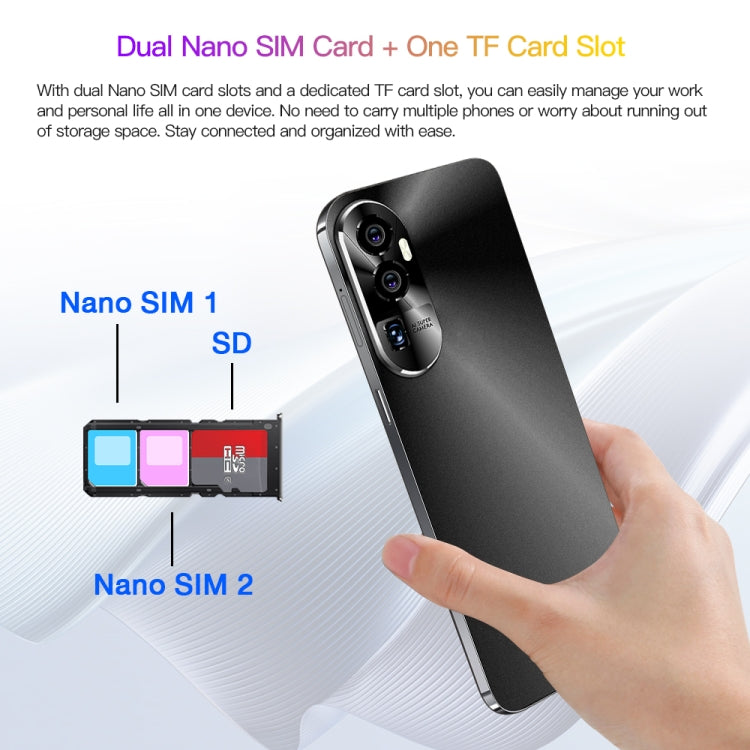 Reno10Pro+ / U22, 3GB+32GB, 6.53 inch Screen, Face Identification, Android 8.1 MTK6737 Quad Core, Network: 4G, OTG, Dual SIM(Black) -  by buy2fix | Online Shopping UK | buy2fix