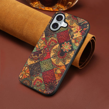 For iPhone 16 Plus Four Seasons Flower Language Series TPU Phone Case(Autumn Yellow) - iPhone 16 Plus Cases by buy2fix | Online Shopping UK | buy2fix