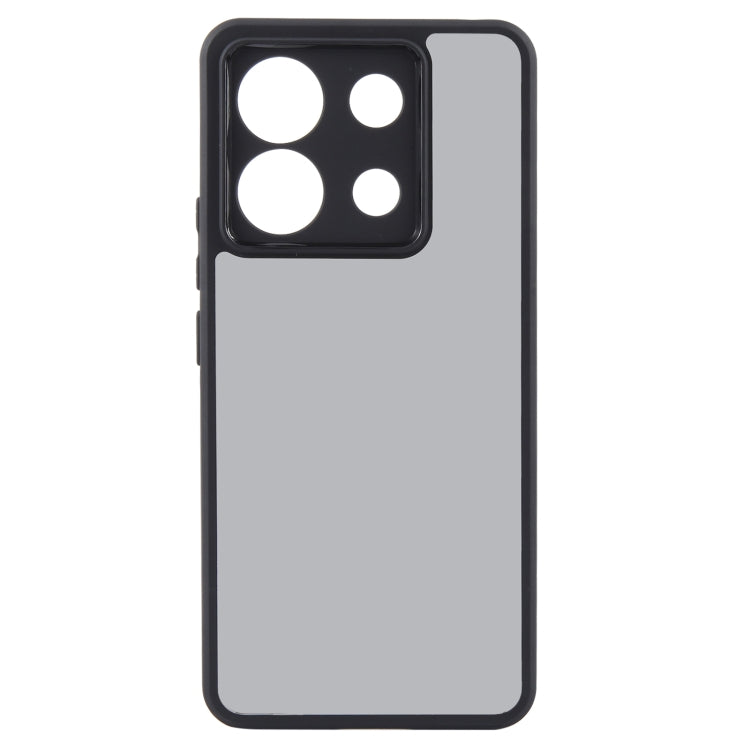 For Xiaomi Redmi Note 13 Pro Fine Pore Matte Black TPU + PC Phone Case - Note 13 Pro Cases by buy2fix | Online Shopping UK | buy2fix