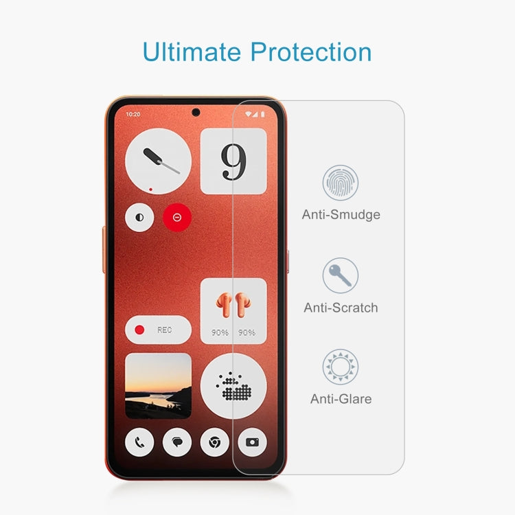 For Nothing CMF Phone 1 10pcs 0.26mm 9H 2.5D Tempered Glass Film - Others by buy2fix | Online Shopping UK | buy2fix
