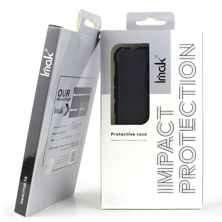 For Xiaomi Poco C65 4G/Redmi 13C 4G imak Shockproof Airbag TPU Phone Case(Matte Green) - 13C Cases by imak | Online Shopping UK | buy2fix