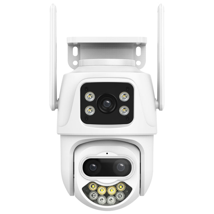 QX102 3MP WiFi Triple Camera Supports Two-way Voice Intercom & Infrared Night Vision(UK Plug) - Wireless Camera by buy2fix | Online Shopping UK | buy2fix