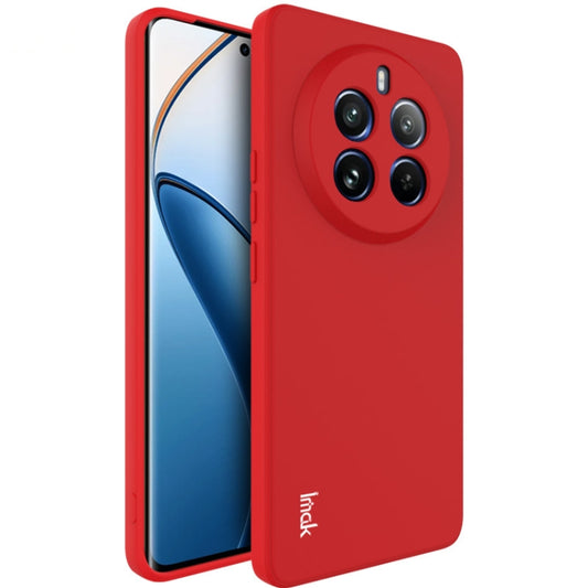 For Realme 12 Pro 5G/12 Pro+ 5G imak UC-4 Series Straight Edge TPU Phone Case(Red) - Realme Cases by imak | Online Shopping UK | buy2fix