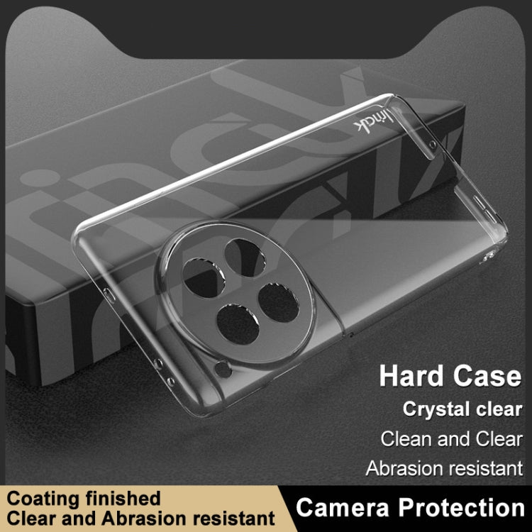 For OnePlus 12 5G imak Wing II Wear-resisting Crystal Phone Protective Case - OnePlus Cases by imak | Online Shopping UK | buy2fix