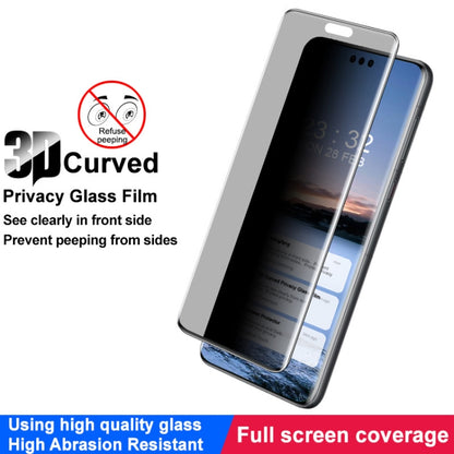 For Huawei Mate 60 Pro/60 Pro+ IMAK 3D Curved Privacy Anti-glare Tempered Glass Film - Huawei Tempered Glass by imak | Online Shopping UK | buy2fix