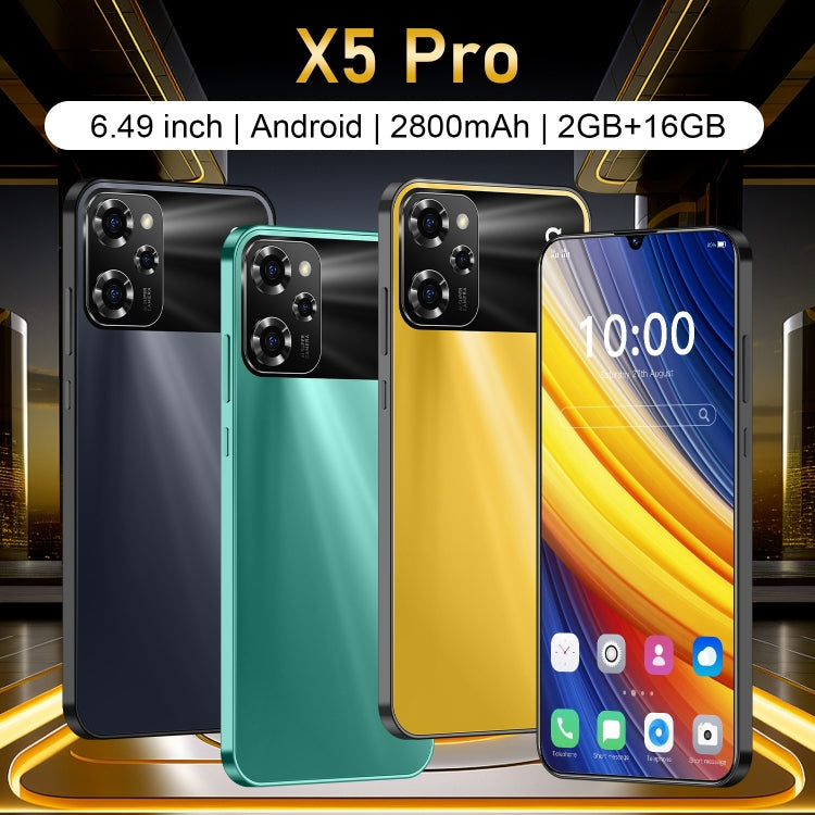 X5 Pro / X17, 2GB+16GB, 6.49 inch Face Identification Android 8.1 MTK6580A Quad Core, Network: 3G, Dual SIM(Black) -  by buy2fix | Online Shopping UK | buy2fix