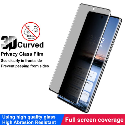 For vivo X100s Pro 5G / X100 Ultra 5G imak 3D Curved HD Full Screen Anti-spy Tempered Glass Protective Film - vivo Tempered Glass by imak | Online Shopping UK | buy2fix