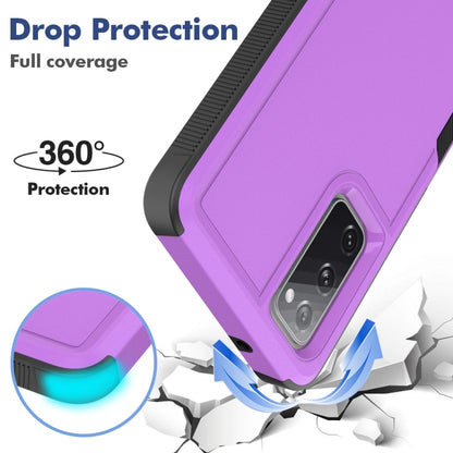 For Samsung Galaxy S20 FE 2 in 1 PC + TPU Phone Case(Purple) - Galaxy S20 FE Cases by buy2fix | Online Shopping UK | buy2fix