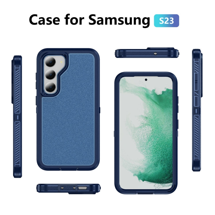 For Samsung Galaxy S23 5G Guard Life Waterproof Frosted Phone Case(Royal Blue) - Galaxy S23 5G Cases by buy2fix | Online Shopping UK | buy2fix