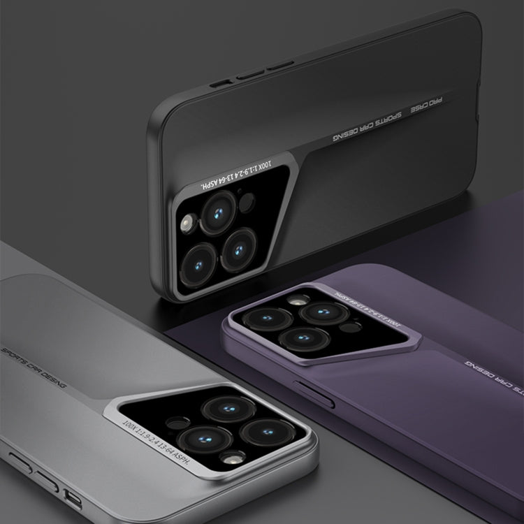 For iPhone 15 Pro GKK Blade Ultra-thin Full Coverage Phone Case(Purple) - iPhone 15 Pro Cases by GKK | Online Shopping UK | buy2fix