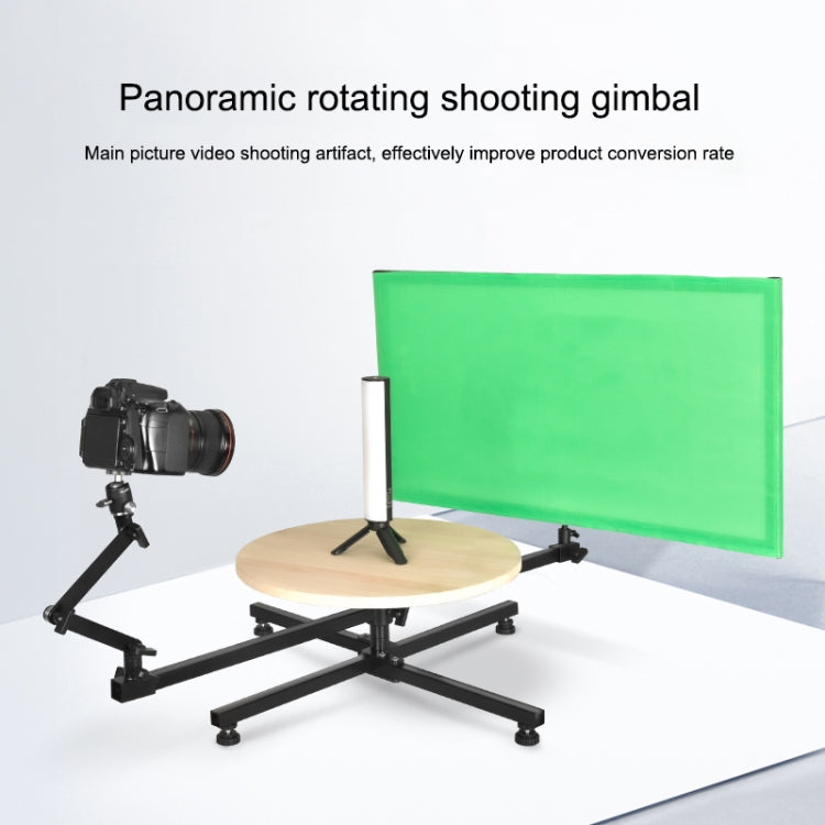 YELANGU Professional Photography Panoramic Round Turntable Surrounding 360 Rotation Video Shooting Platform -  by YELANGU | Online Shopping UK | buy2fix