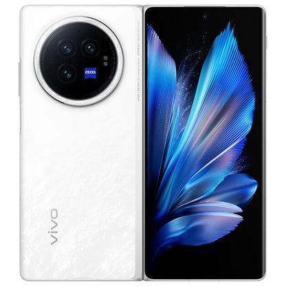 vivo X Fold3, 16GB+512GB, Face ID / Fingerprint Identification, 8.03 inch + 6.53 inch Android 14 OriginOS 4 Snapdragon 8 Gen 2 Octa Core 3.25GHz, OTG, NFC, Network: 5G(White) - vivo by vivo | Online Shopping UK | buy2fix