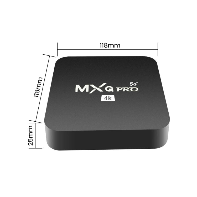 MXQ Pro RK3228A Quad-Core CPU 4K HD Network Set-Top Box, RAM:2GB+16GB(UK Plug) - RK3228A by buy2fix | Online Shopping UK | buy2fix