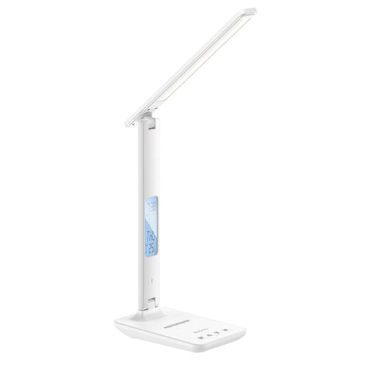 Yesido DS20 Multifunctional LED Desk Lamp Supports 10W Wireless Charging, EU Plug(White) - Desk Lamps by Yeelight | Online Shopping UK | buy2fix