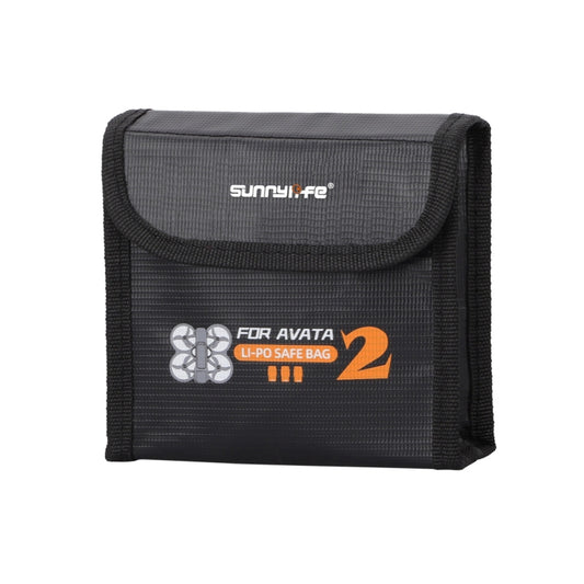 For DJI Avata 2 Sunnylife Battery Explosion-proof Safe Bag Protective Li-Po Safe Bag(For 3pcs Batteries) -  by Sunnylife | Online Shopping UK | buy2fix