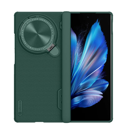For vivo X Fold3 NILLKIN Super Frosted Shield Prop PC + TPU Phone Case(Green) - vivo Cases by NILLKIN | Online Shopping UK | buy2fix